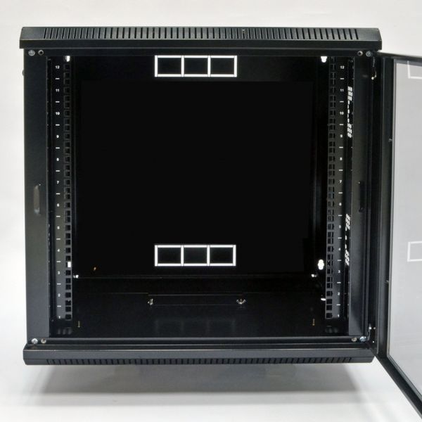 Шафа 12U, 600х700х640 мм (Ш*Г*В), акрилове скло UA-MGSWA127B фото