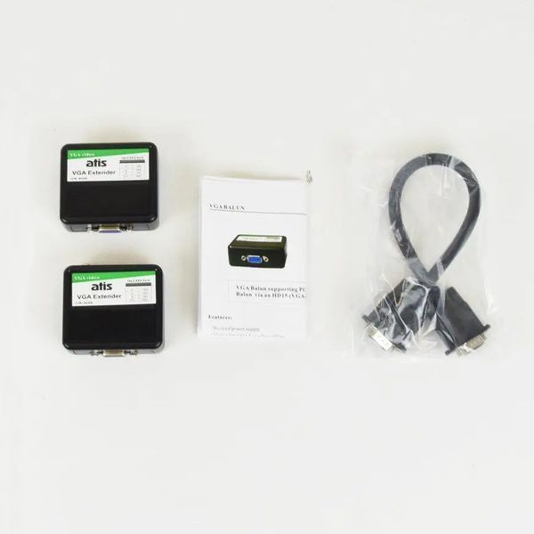Пасивний приймач-передавач ATIS VGA Extender VGA-відео і RJ45 114881 фото