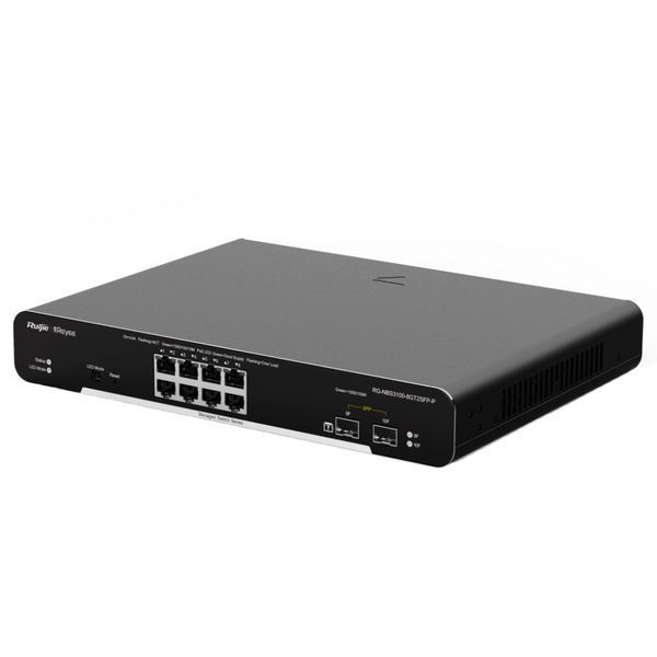 PoE-комутатор Ruijie Reyee RG-NBS3100-8GT2SFP-P керований 10-портовий 215438 фото
