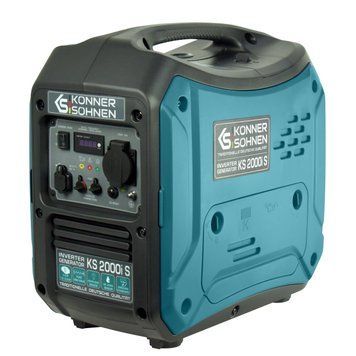 Генератор инверторный бензиновый Konner&Sohnen KS 2000i S, 230В, 2.0кВт, ручной запуск, 19кг KS2000IS фото