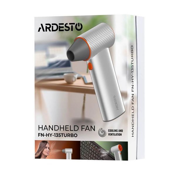 Вентилятор ручний портативний ARDESTO FN-HY-135Turbo 303261 фото