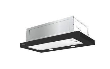 Вытяжка Ardesto телескопическая, 60см, 700м3ч, метал, 2х1Вт LED, кнопочное, черный HT-F900MBL фото