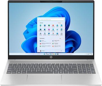 Ноутбук HP Pavilion 16-af0002ua 16" WUXGA IPS AG, Intel U7-155U, 16GB, F1024GB, UMA, DOS, сріблястий AQ8K7EA фото