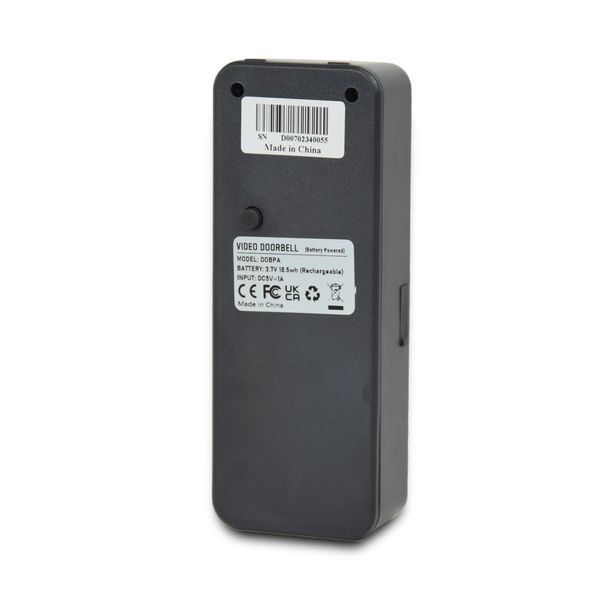 IP-відеодзвінок 2 Мп ZKTeco D0BPA Wi-Fi Door Bell 244927 фото