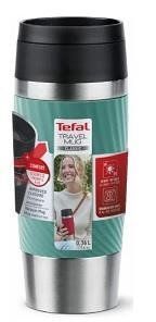 Термочашка Tefal Travel Mug Classic Twist, 360мл, нержавіюча сталь, зелений N2024310 фото