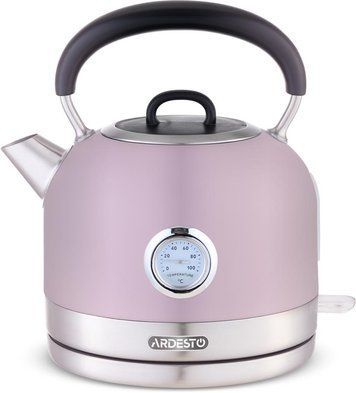 Електрочайник Ardesto EKL-F500L, 1.7л, метал, мат, Otter, ліловий EKL-F500L фото