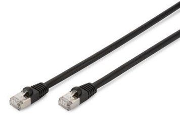 Патч-корд DIGITUS CAT 6 S-FTP, 10м, AWG 27/7, LSZH, внешний, черный DK-1644-100/BL-OD фото