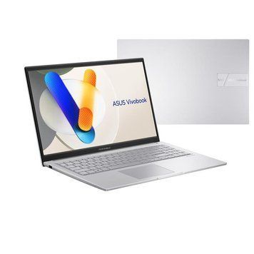 Ноутбук ASUS Vivobook 15 X1504VA-BQ2467 15.6" FHD IPS, Intel i3-1315U, 8GB, F512GB, UMA, NoOS, Сріблястий 90NB10J2-M04420 фото