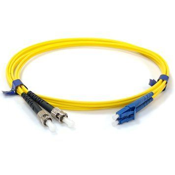 Патчкорд ST/UPC-LC/UPC SM 5м Duplex Slim UPC-5STLC(SM)D(ON)S фото