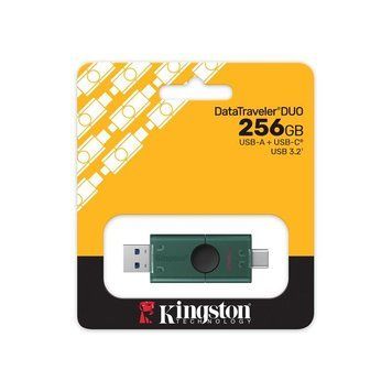 Накопичувач Kingston 256GB USB 3.2 Type-A + Type-C DT DuoG2 DTDEG2/256GB фото