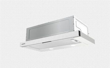 Витяжка Ardesto телескопічна, 60см, 700м3ч, метал, 2х1Вт LED, кнопкове, нерж HT-F900MINX фото