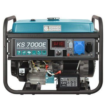 Генератор бензиновий Konner&Sohnen KS 7000E, 230В, 5.5кВт, електростартер, 76.2кг KS7000E фото
