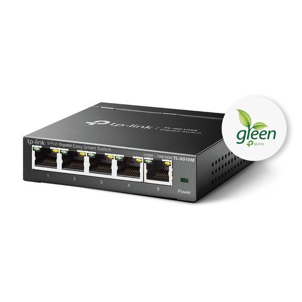 Комутатор TP-Link EasySmart TL-SG105E 5-портовий керований 144812 фото