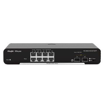 Комутатор Ruijie Reyee RG-NBS3100-8GT2SFP керований 10-портовий без PoE 215432 фото