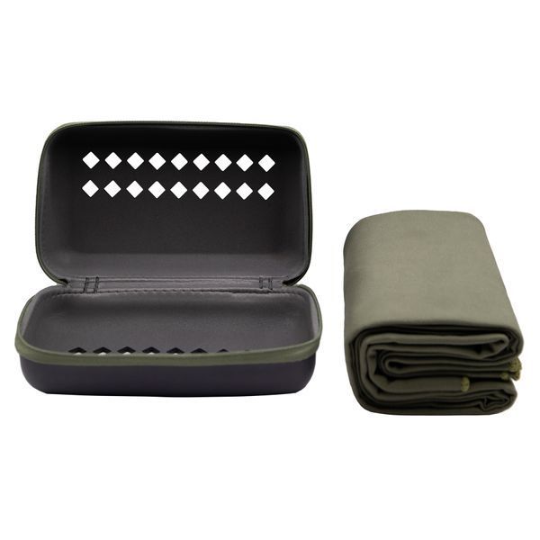 Рушник з мікрофібри TRAMP 75х150 XL army-green UTRA-161 UTRA-161-XL-army-green фото