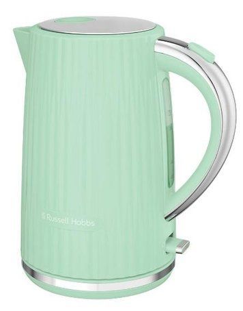 Електрочайник Russell Hobbs Eden, 1.7л, нержавіюча сталь, пластик, фісташковий 27364-70 фото
