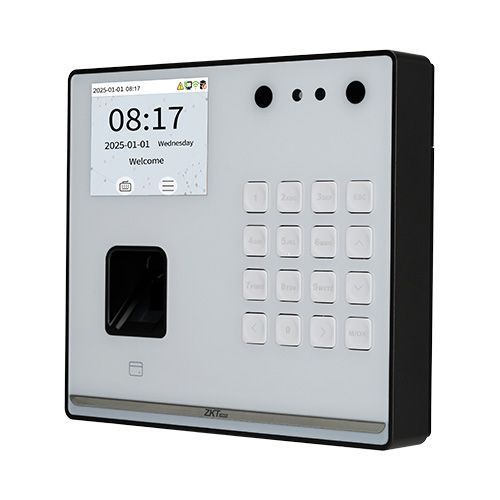 Біометричний термінал ZKTeco M2F PRO-LR [FP][MF][WIFI] розпізнавання по обличчю, відбитку пальця, карті Mifare, з Wi-Fi 303915 фото