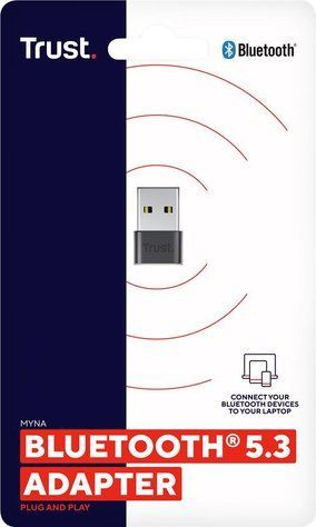 USB адаптер Trust Myna Bluetooth 5.3, черный 25329_TRUST фото