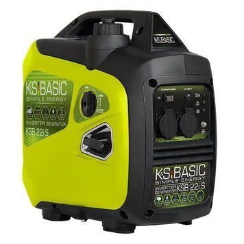 Генератор бензиновий інверторний Konner&Sohnen KSB 22i S, 230В, 2.0кВт, ручний запуск, 15.6кг KSB22IS фото
