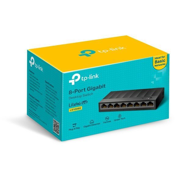 Комутатор TP-Link LiteWave TL-LS1008G 8-портовий некерований 144798 фото