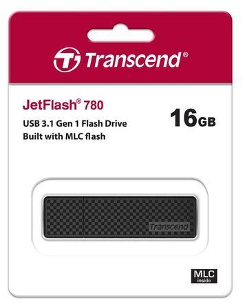 Накопичувач Transcend 16GB USB 3.1 Type-A JetFlash 780 Сірий TS16GJF780 фото