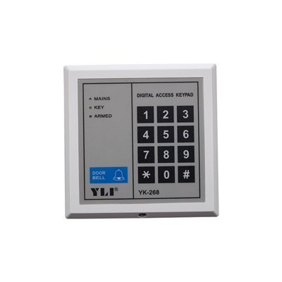 Кодова клавіатура Yli Electronic YK-268 з сенсорними кнопками 107159 фото
