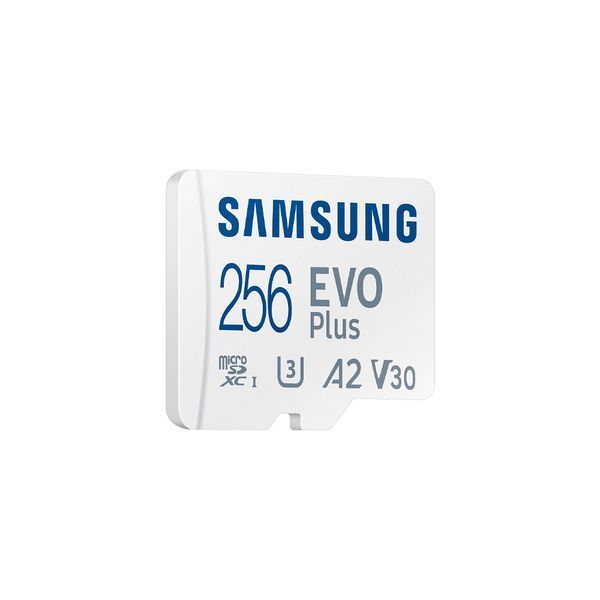Карта пам'яті Samsung Evo Plus microSDXC 256GB UHS-I U3 V30 A2 + SD адаптер (MB-MC256SA/EU) 301618 фото