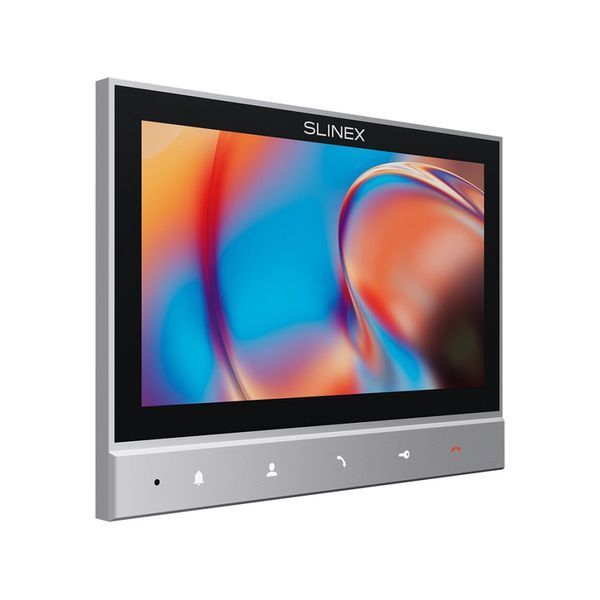 Комплект відеодомофону Slinex SK 7 Start (Slinex SK 7 grey + панель виклику ML-17HR graphite) 304263 фото