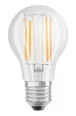 Светодиодная лампа OSRAM LED A75 9W (1055Lm) 2700K E27 филамент диммируемая 4058075436886 фото