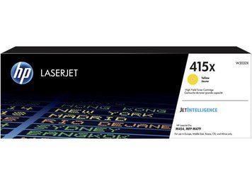 Картридж HP 415X CLJ Pro M414/454/479, Enterprise M455/M480 Yellow (6000стр) W2032X фото
