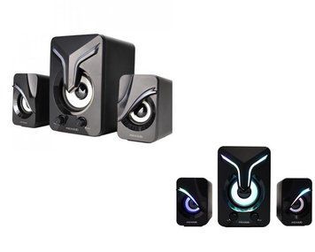 Акустична система MICROLAB U-270 2.1, 11W, USB, LED, чорний U-270 фото