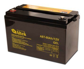 Акумулятор ALTEK ABT-80-12-GEL 2114221 фото