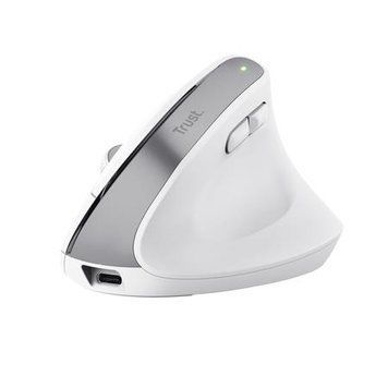 Мышь Trust Bayo+ Multidevice Ergonomic, BT/WL/USB-A, біла 25399_TRUST фото