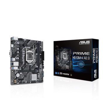 Материнcкая плата ASUS PRIME H510M-K R2.0 s1200 H470 2xDDR4 M.2 HDMI D-Sub mATX 90MB1E80-M0EAY0 фото