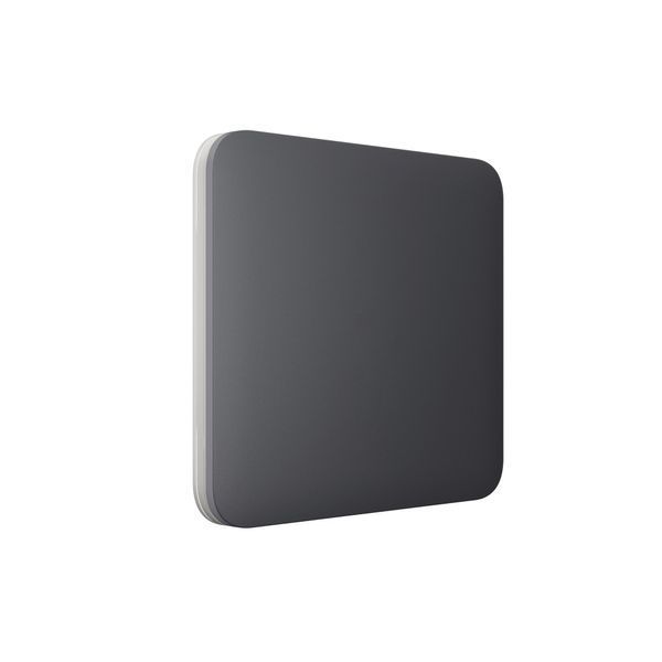 Клавиша, кнопка Ajax SoloButton 1-gang/2-way for LightSwitch Jeweller Graphite (000029819) S-16282 фото