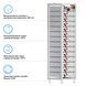 Блок батарей Deye BOS-A13 99.84kW 499.2V 200AhLiFePO4 HVB1000V RACK BOS-A13-100kW фото 3