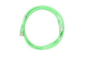 Патч-корд 2E САТ 5e, UTP, 1.50м, 26AWG, RJ45, 7/0.16, Cu, PVC, зеленый 2E-PC5ECOP-150GRN фото