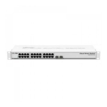 26-портовий керований комутатор MIKROTIK CSS326-24G-2S+RM 112086 фото