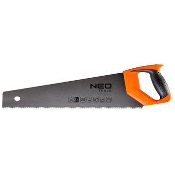 Ножовка по дереву Neo Tools, 450мм, 7TPI, PTFE 41-016 фото