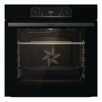 Духова шафа Gorenje електрична, 77л, A+, дисплей, макс.темп.- 300, IconLed, чорний BO6737E02BG фото
