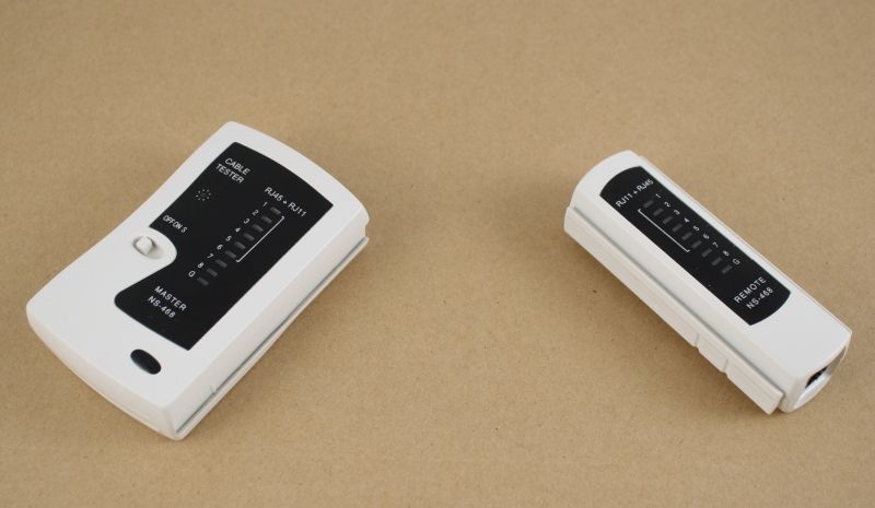 Тестер кабельний RJ-45, RJ-12 KD-CT005 фото