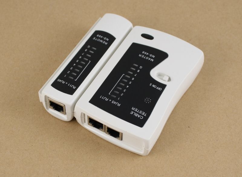 Тестер кабельний RJ-45, RJ-12 KD-CT005 фото
