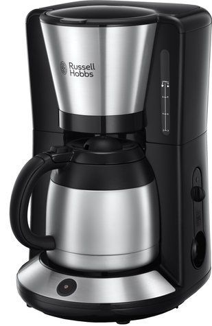 Кавоварка Russell Hobbs крапельна Adventure, 1л, мелена, чорно-сріблястий 24020-56 фото