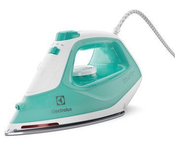Утюг Electrolux, 2200Вт, 250мл, паровой удар 90гр, нерж. сталь, зелено-белый E5SI2-2AM фото