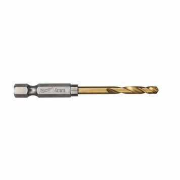 Сверло по металлу Milwaukee RedHEX HSS-G TiN, 4х26х71.5мм, 2шт 48894708 фото