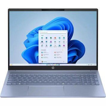 Ноутбук HP Pavilion 16-ag0026ua 16" WUXGA IPS AG, AMD R7-8840U, 16GB, F1024GB, UMA, DOS, синій B23D7EA фото