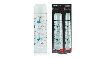 Термос Ardesto Magic 500мл, нержавіюча сталь, сірий AR2650KMA фото