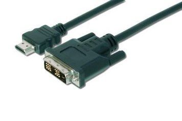 Кабель DIGITUS HDMI > DVI-D (M/M), 2м, чорний AK-330300-020-S фото