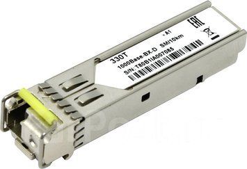 SFP-Трансивер 330T/10KM 1x1000Base-BX-D, WDM, SM 10км, LC 330T/10KM фото