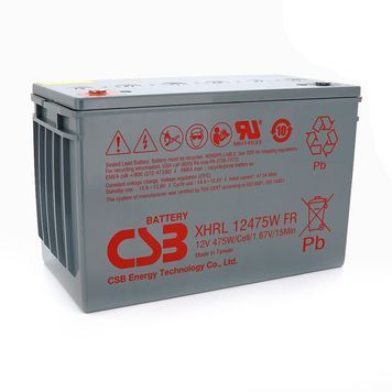 Акумуляторна батарея CSB XHRL12475WFR, 12V 118.8Ah (343х213х170мм) XHRL12475WFR фото